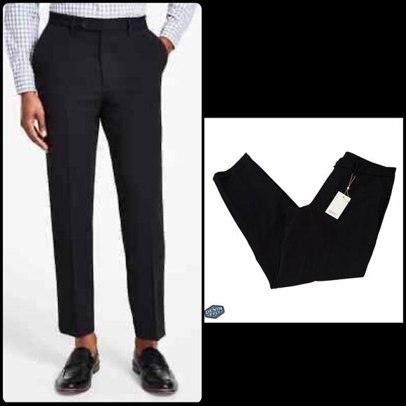 Quince Men’s Performance Stretch Dress/Work Pant- Slim Fit / Black / 32x30 – NWT - Picture 1 of 11